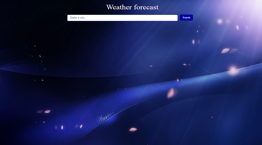 Weather Forecast Project